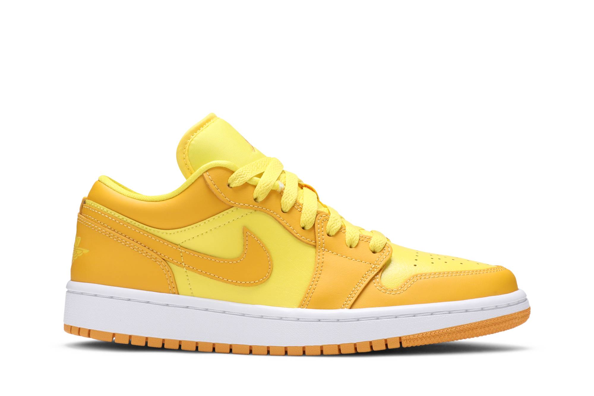 jordan 1 low yellow and white