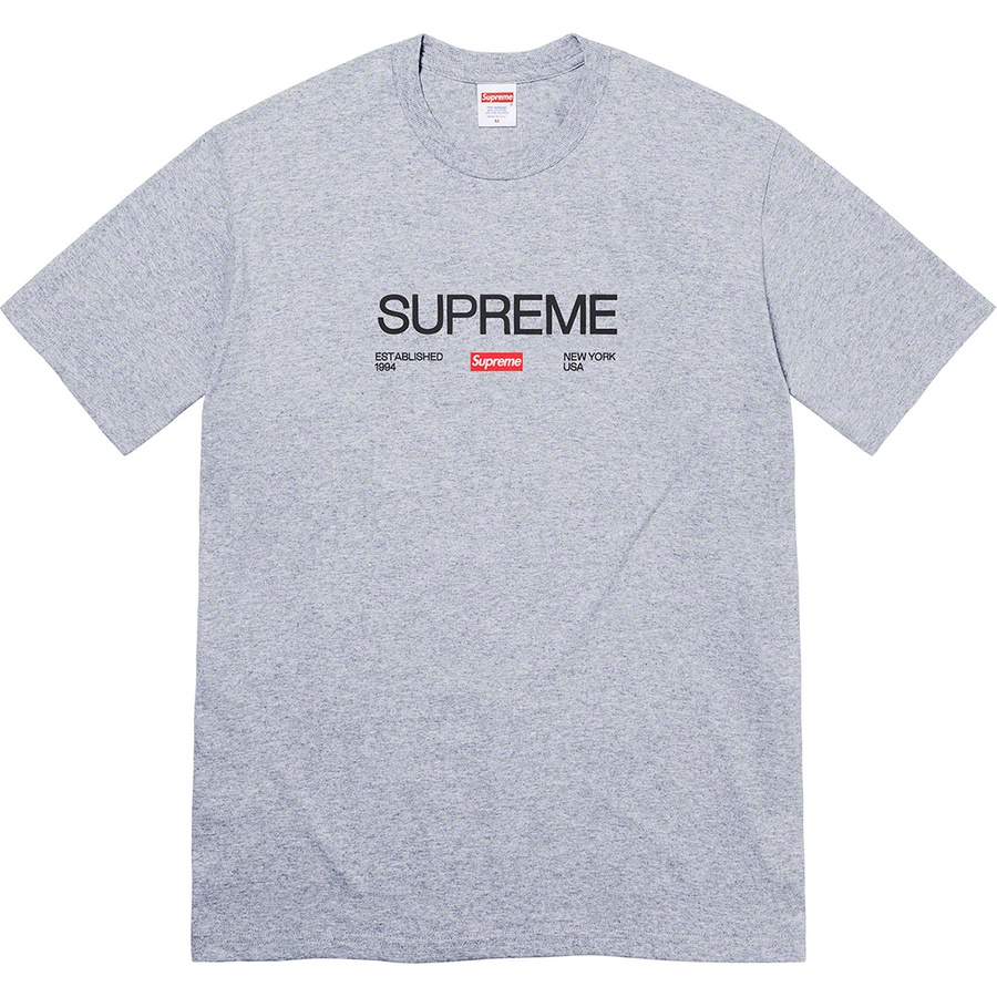 Supreme Est. 1994 Tee Heather Grey 