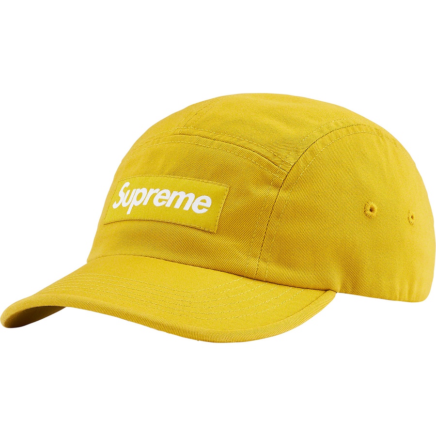 washed chino twill camp cap supreme