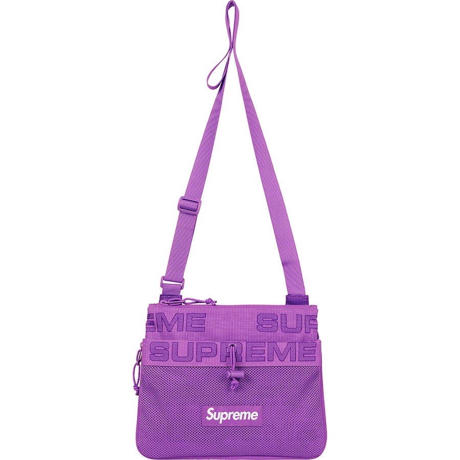 purple supreme shoulder bag