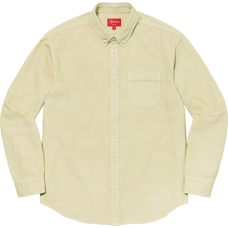 supreme applique denim shirt