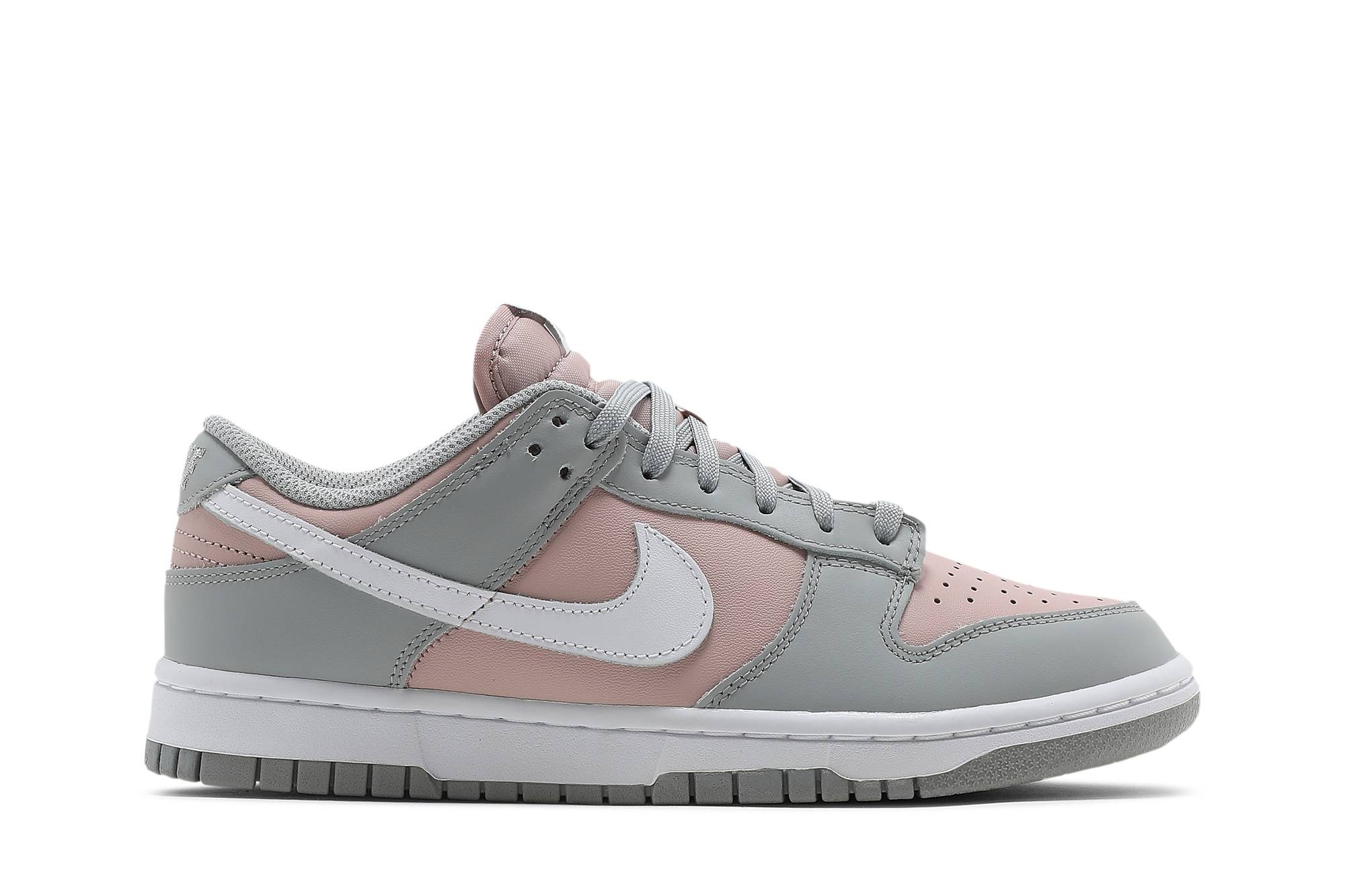 nike dunk soft grey and pink