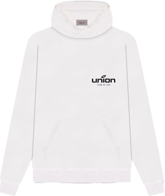 Fear of God x Union 30 Year Vintage Hoodie White - Novelship