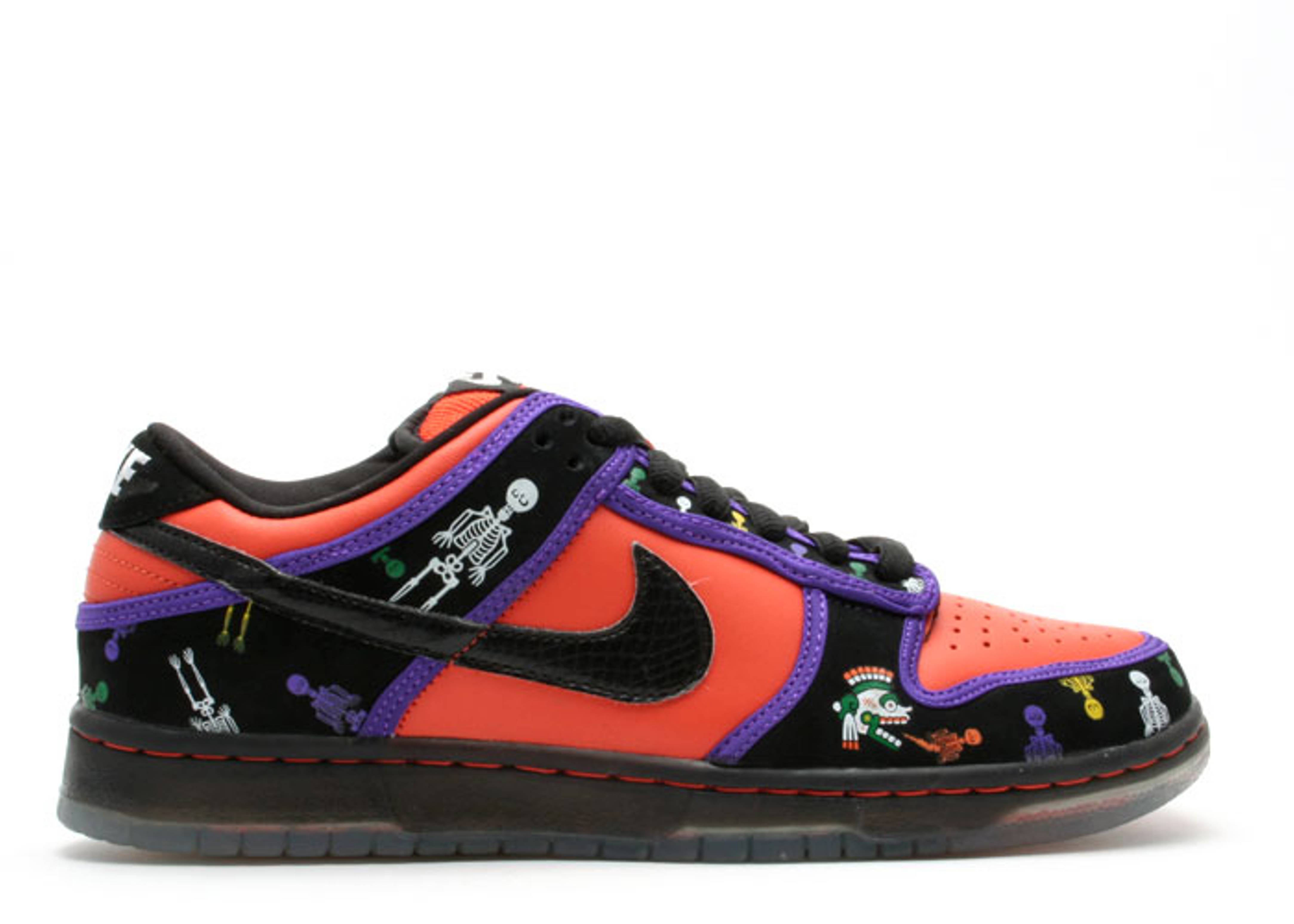 day of the dead nike dunks