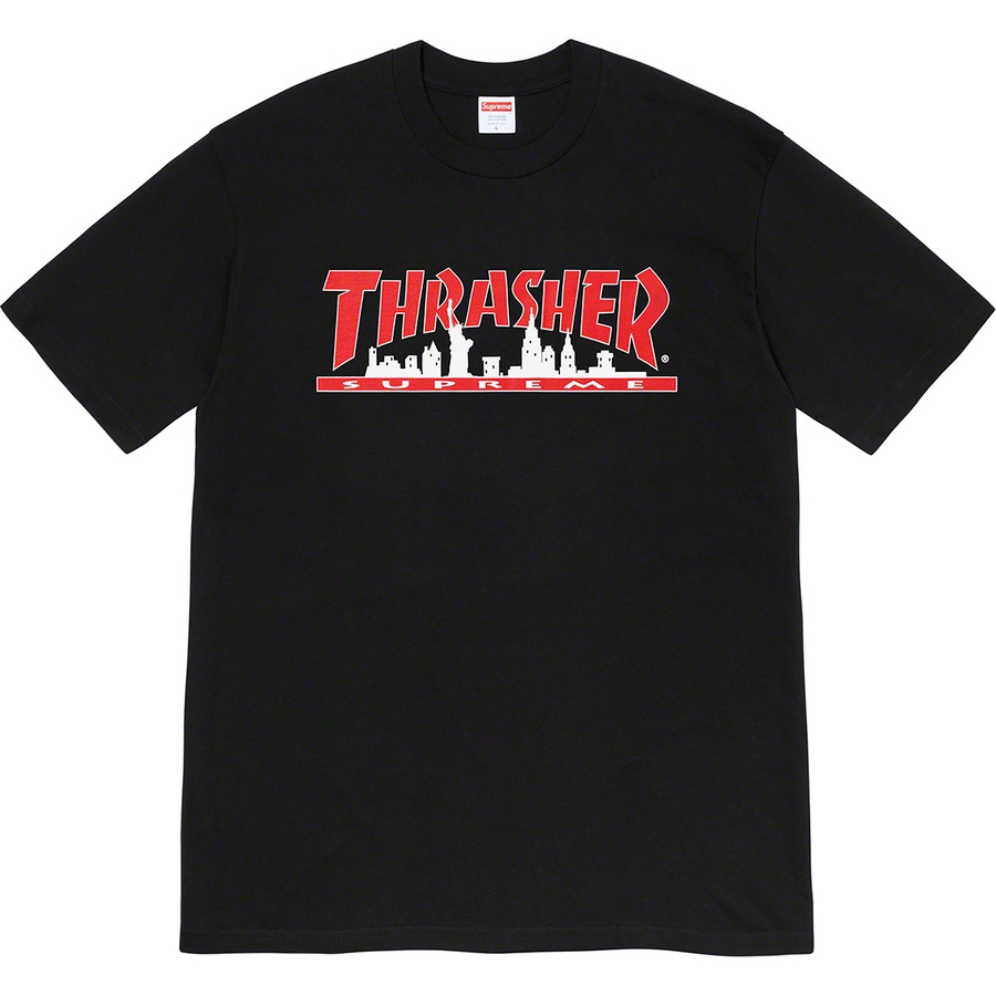 supreme thrasher skyline tee