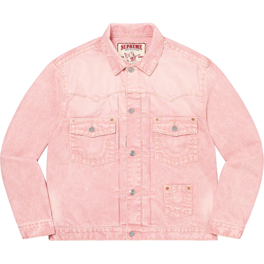 supreme true religion denim jacket