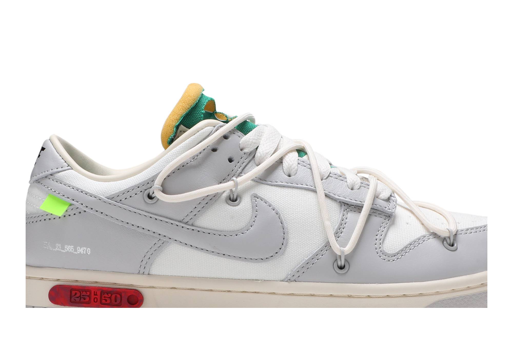 Off‑White x Nike Dunk Low 'Dear Summer ‑ 25 of 50' - DM1602-121 - Novelship