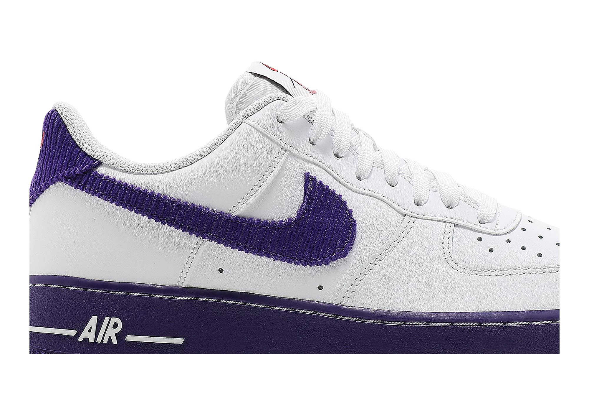 air force white and court purple