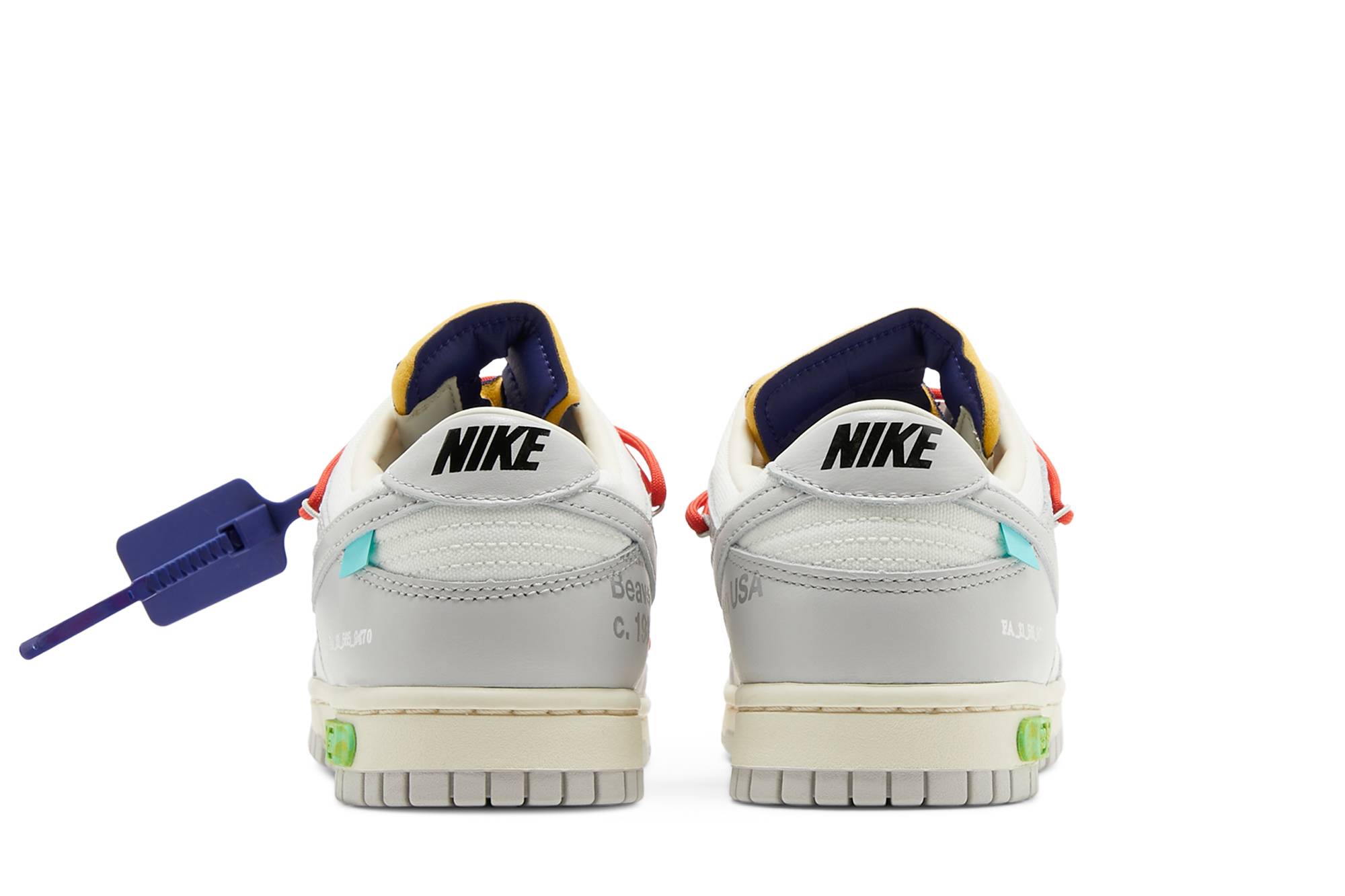 Off‑White x Nike Dunk Low 'Dear Summer ‑ 23 of 50' - DM1602-126 - Novelship