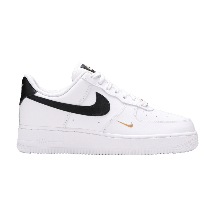 nike air force 1s white and black