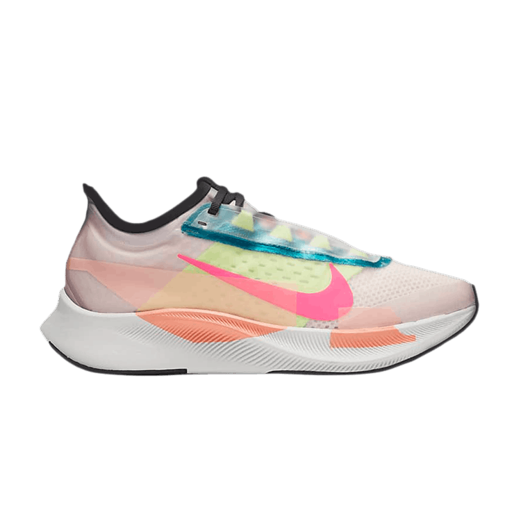 nike zoom fly 3 barely rose