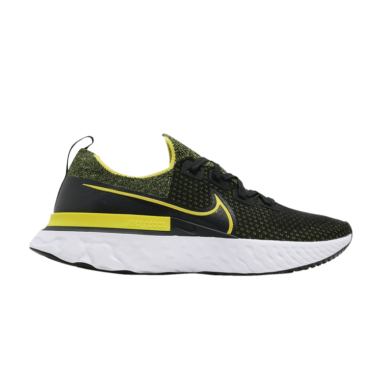 nike react infinity run yellow