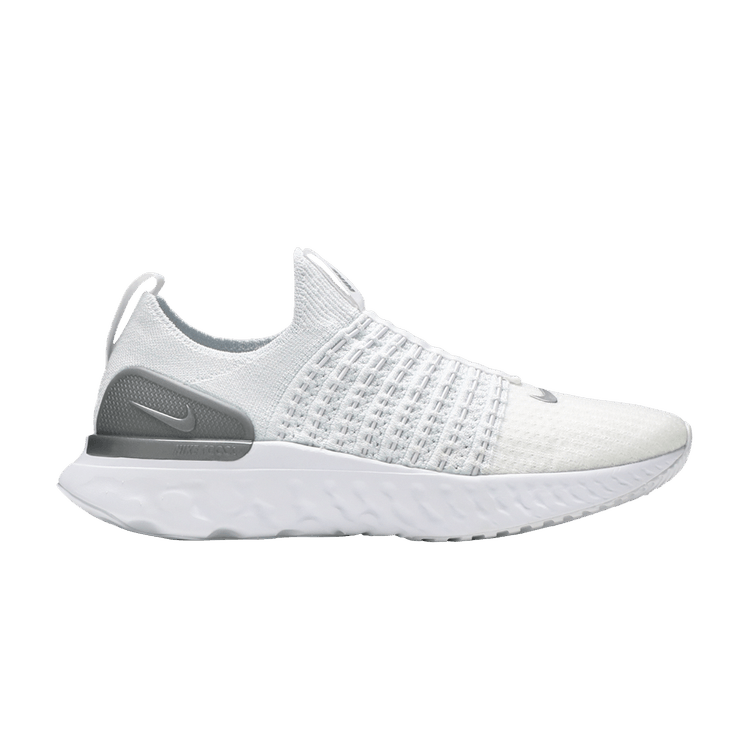 nike react phantom flyknit white