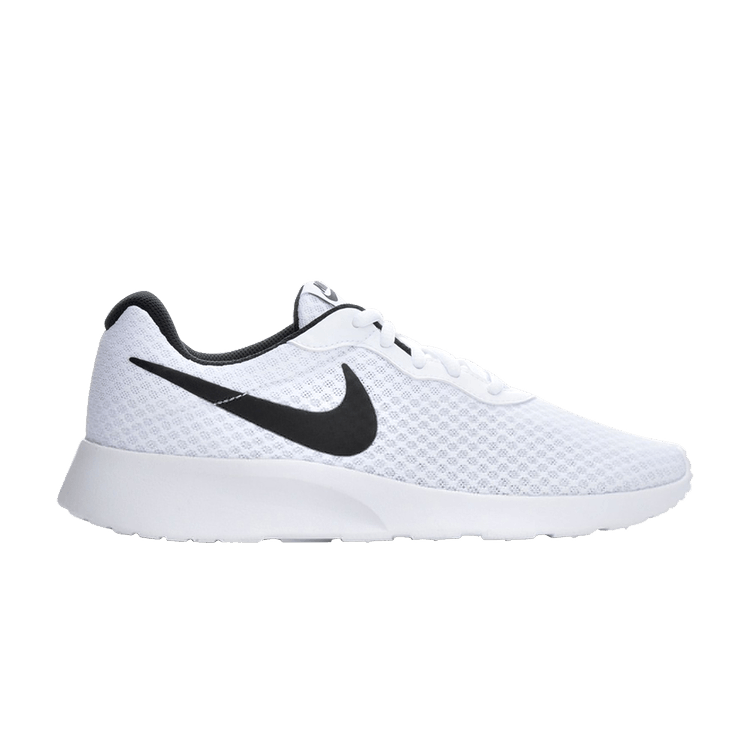 nike tanjun white black