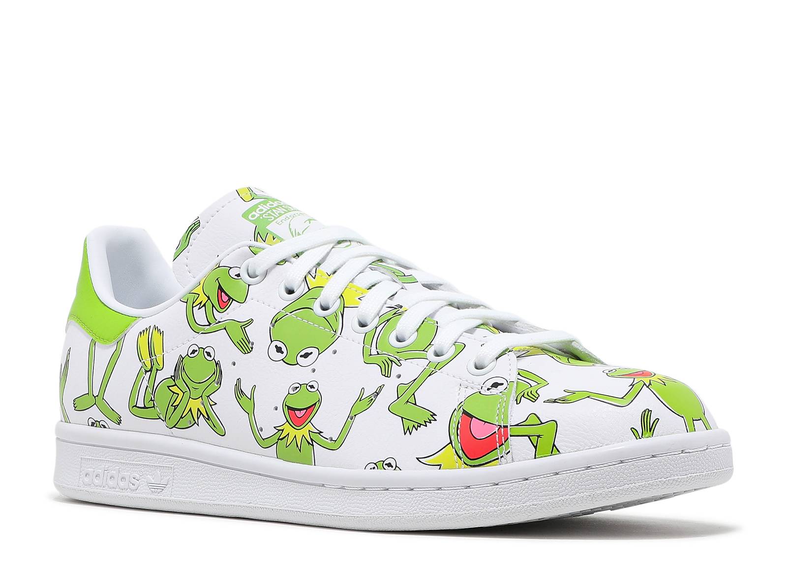 adidas stan smith kermit the frog print