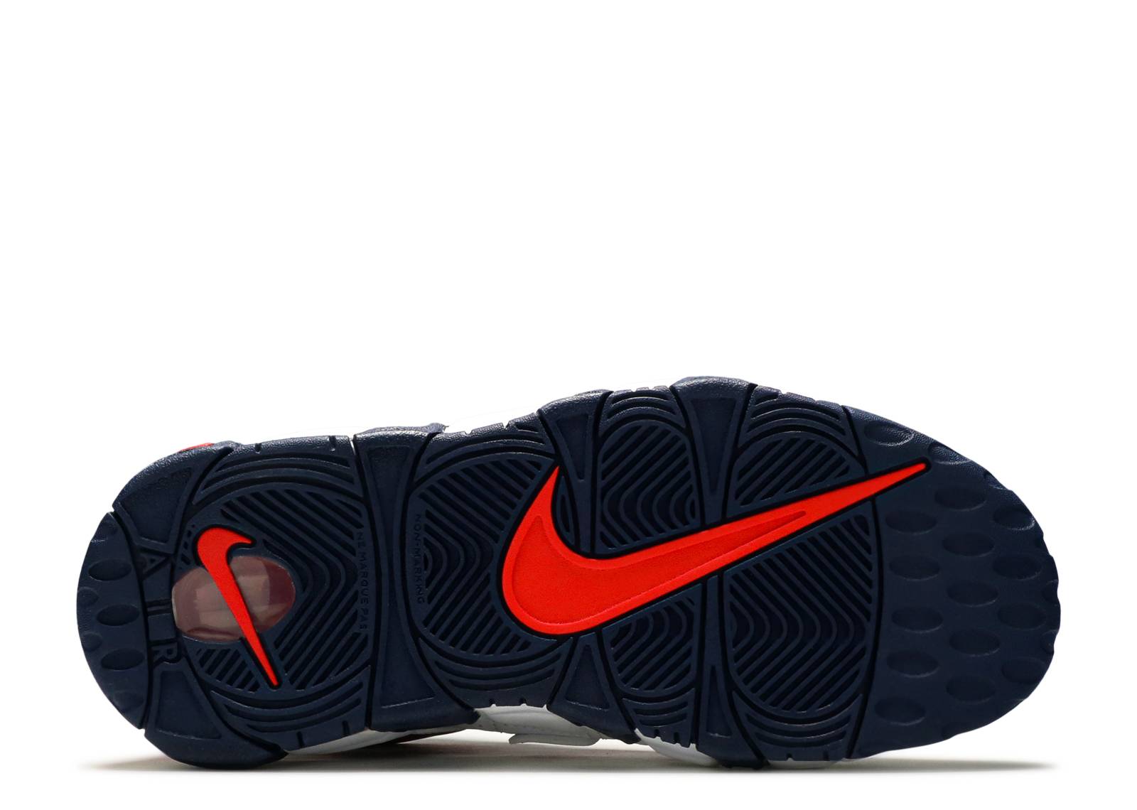 uptempo red navy camo