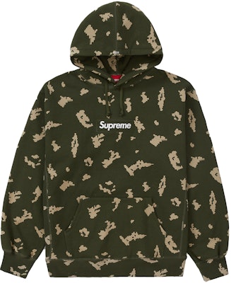 Supreme Box Logo Hooded Sweatshirt (FW21) Olive Russian Camo 日本売れ筋ランキング Supreme Brown Sweatshirt Hooded Logo Box パーカー