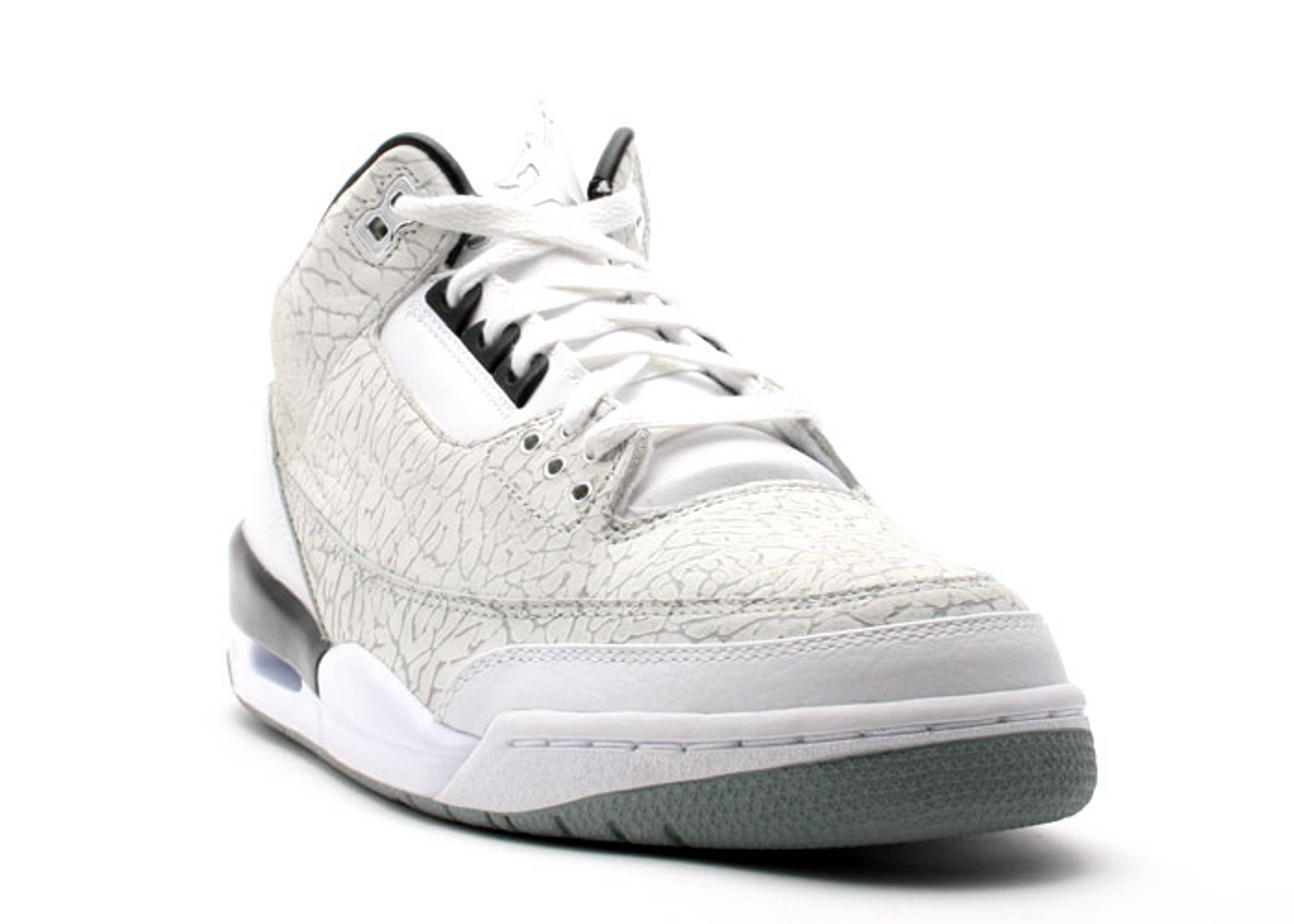 jordan 3 white flip