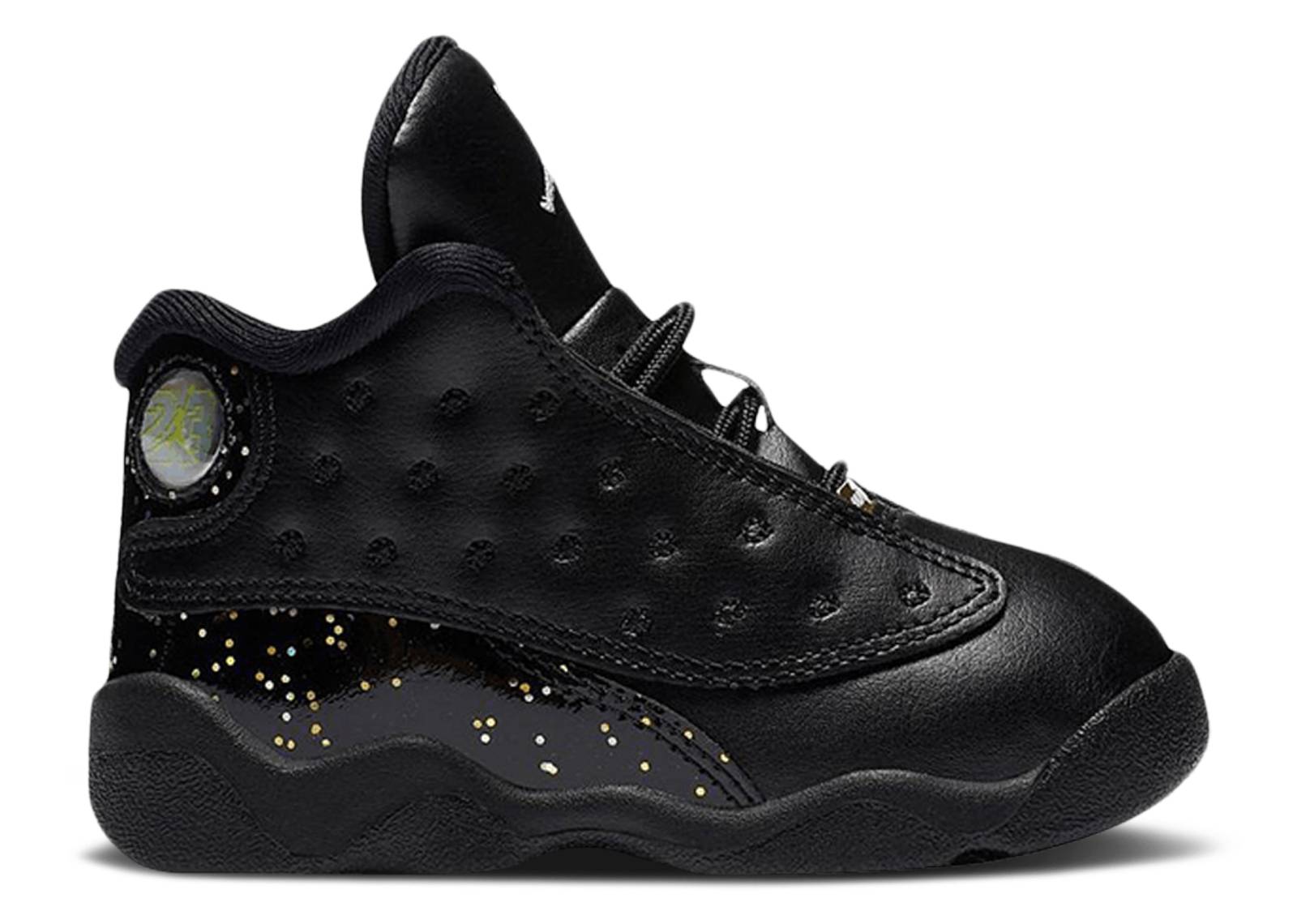 jordan 13 retro black metallic gold