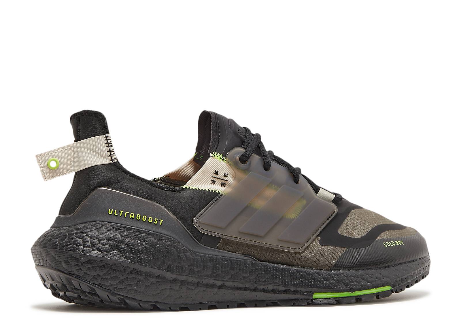 adidas ultraboost 22 cold rdy black solar yellow
