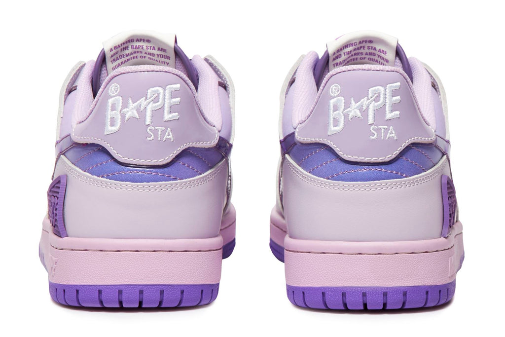 bape air force 1 purple