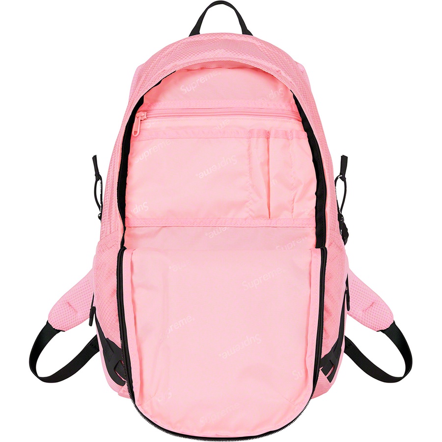 supreme pink backpack