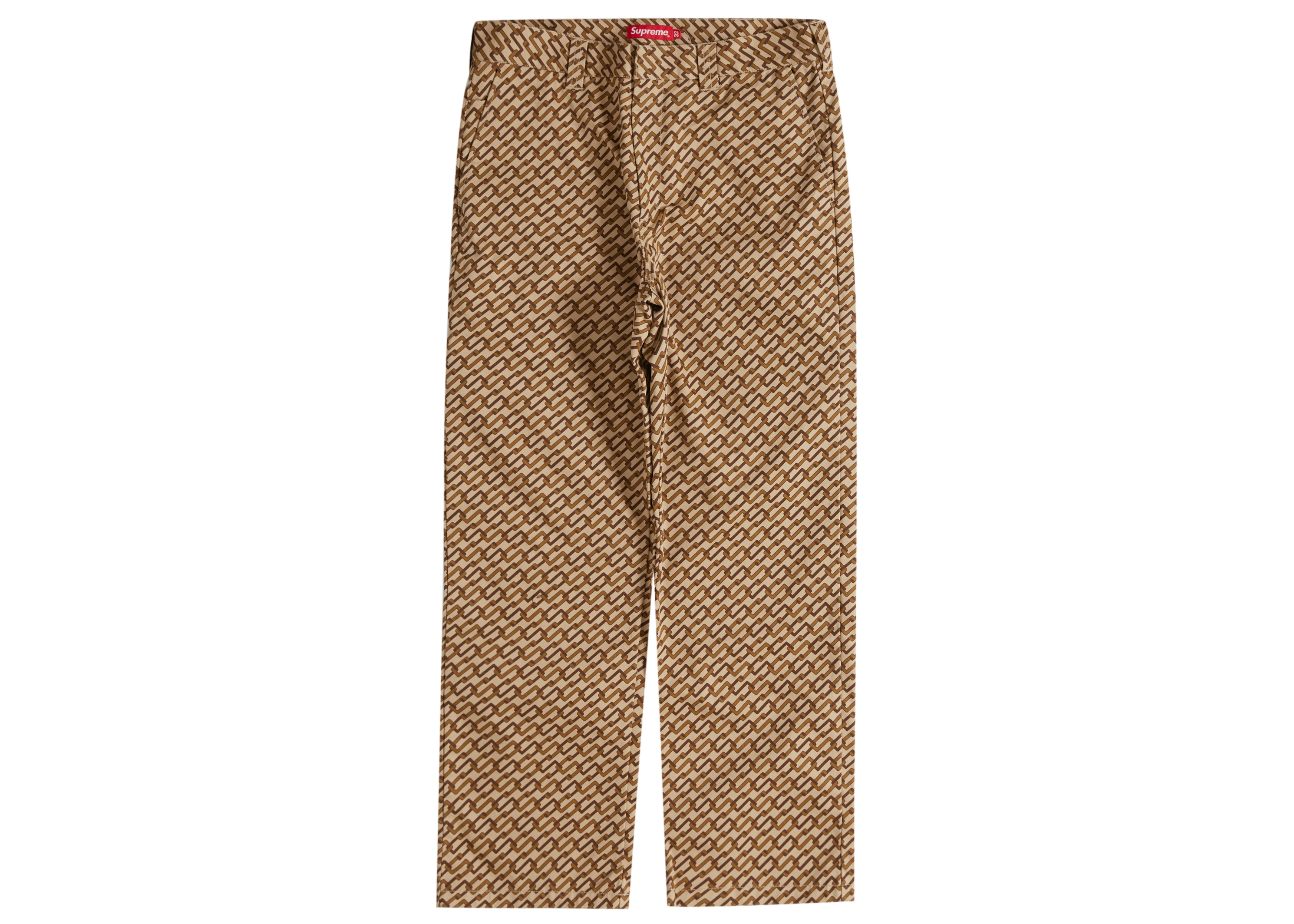 Supreme Work Pant black monogram | angeloawards.com