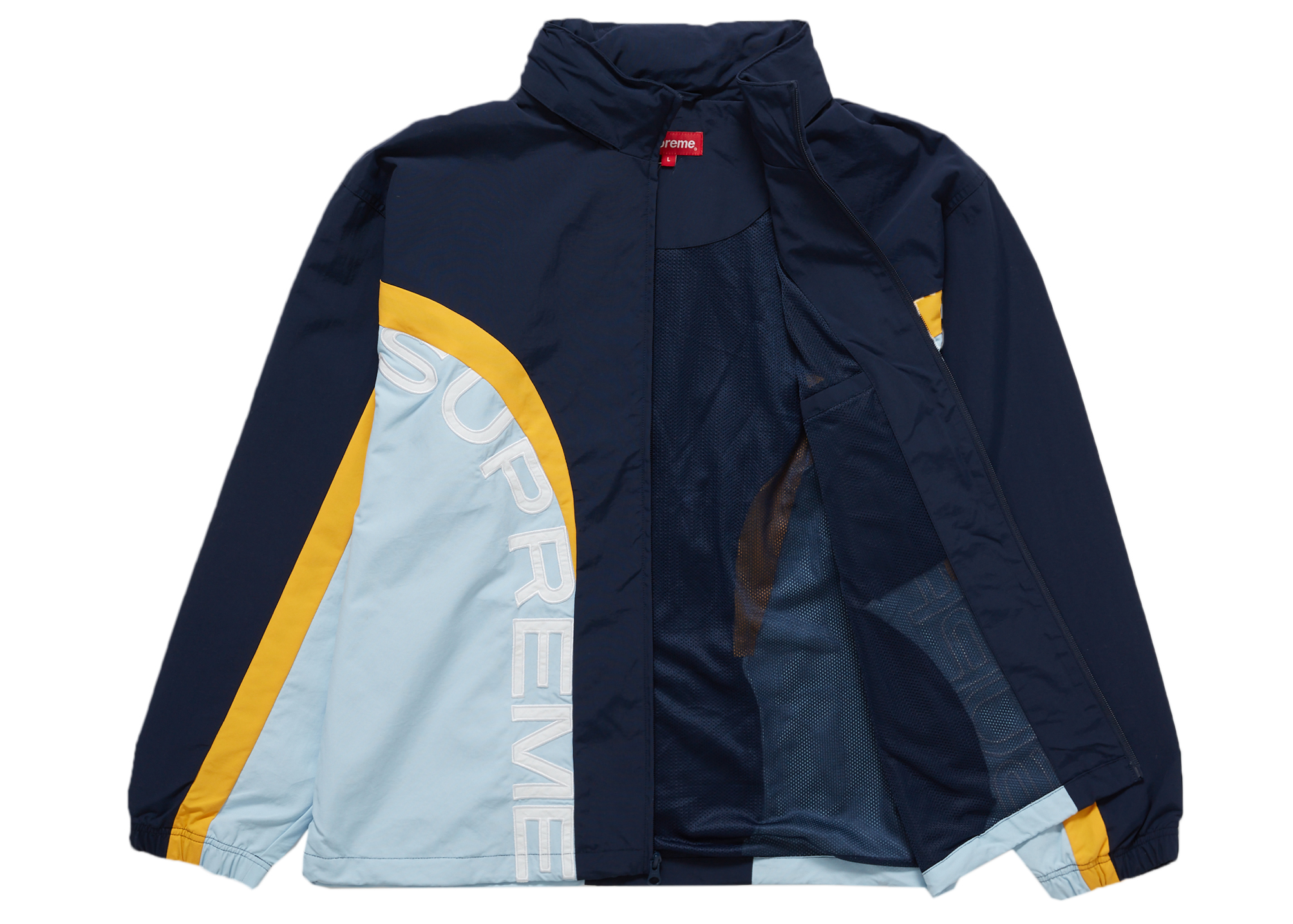 Supreme Curve Track Jacket Navy ジャケット | paymentsway.co