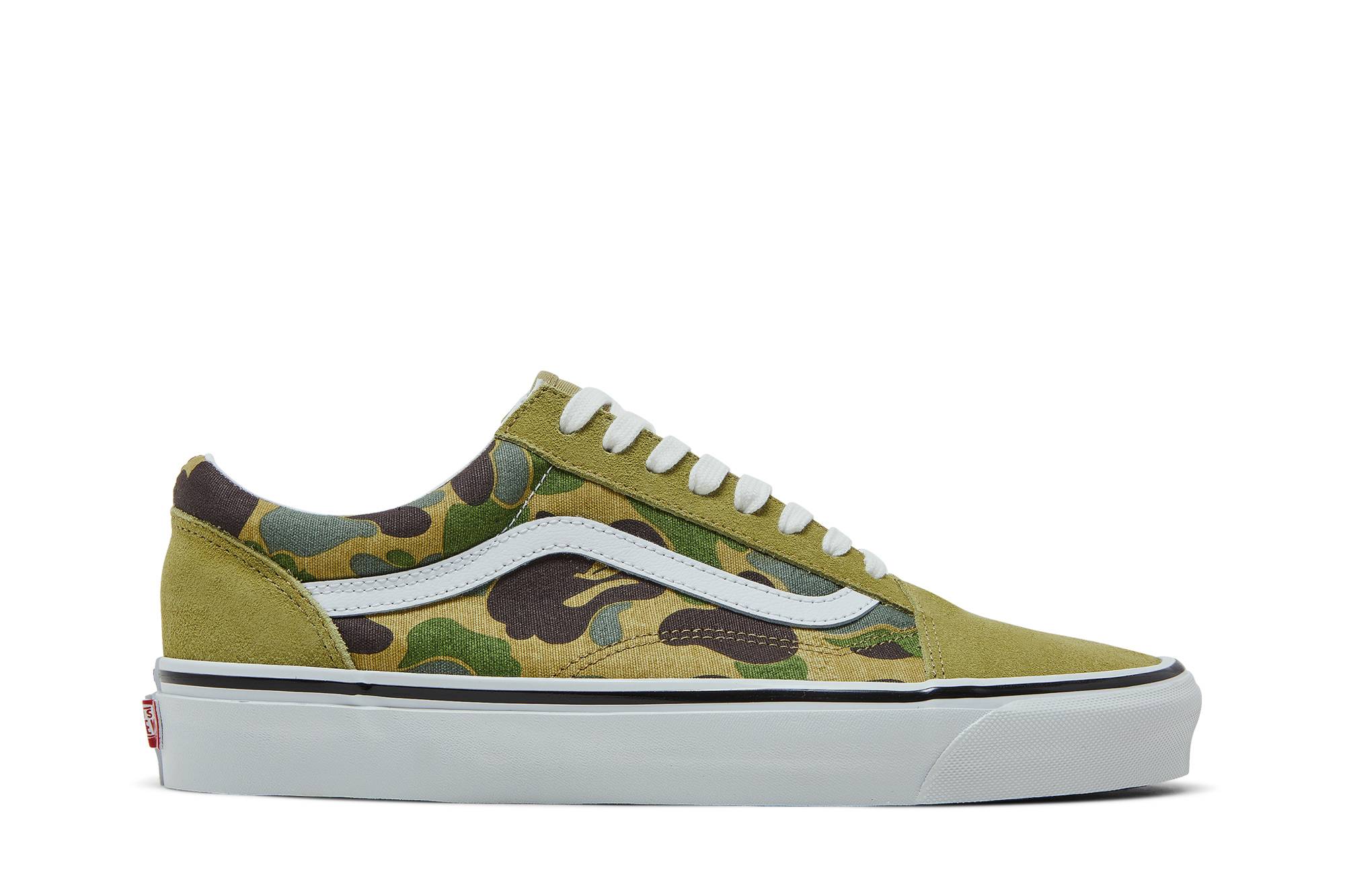 camo green vans