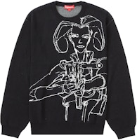 Supreme x Aeon Flux Zip Up Hooded Sweatshirt 'Black' - Novelship