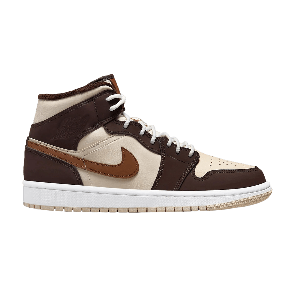 nike air jordan 1 mid brown