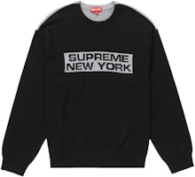 Supreme New York Sweater White - Novelship
