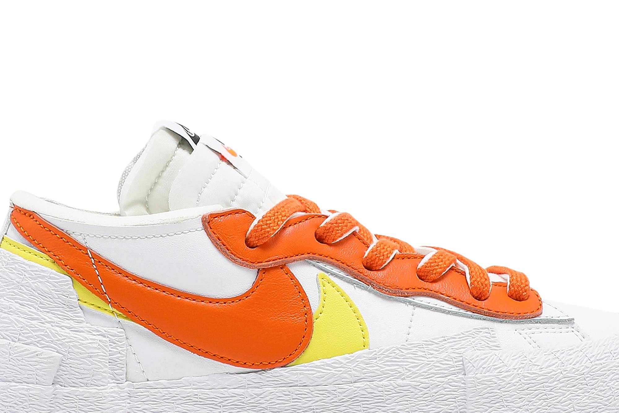 nike x sacai blazer low magma orange