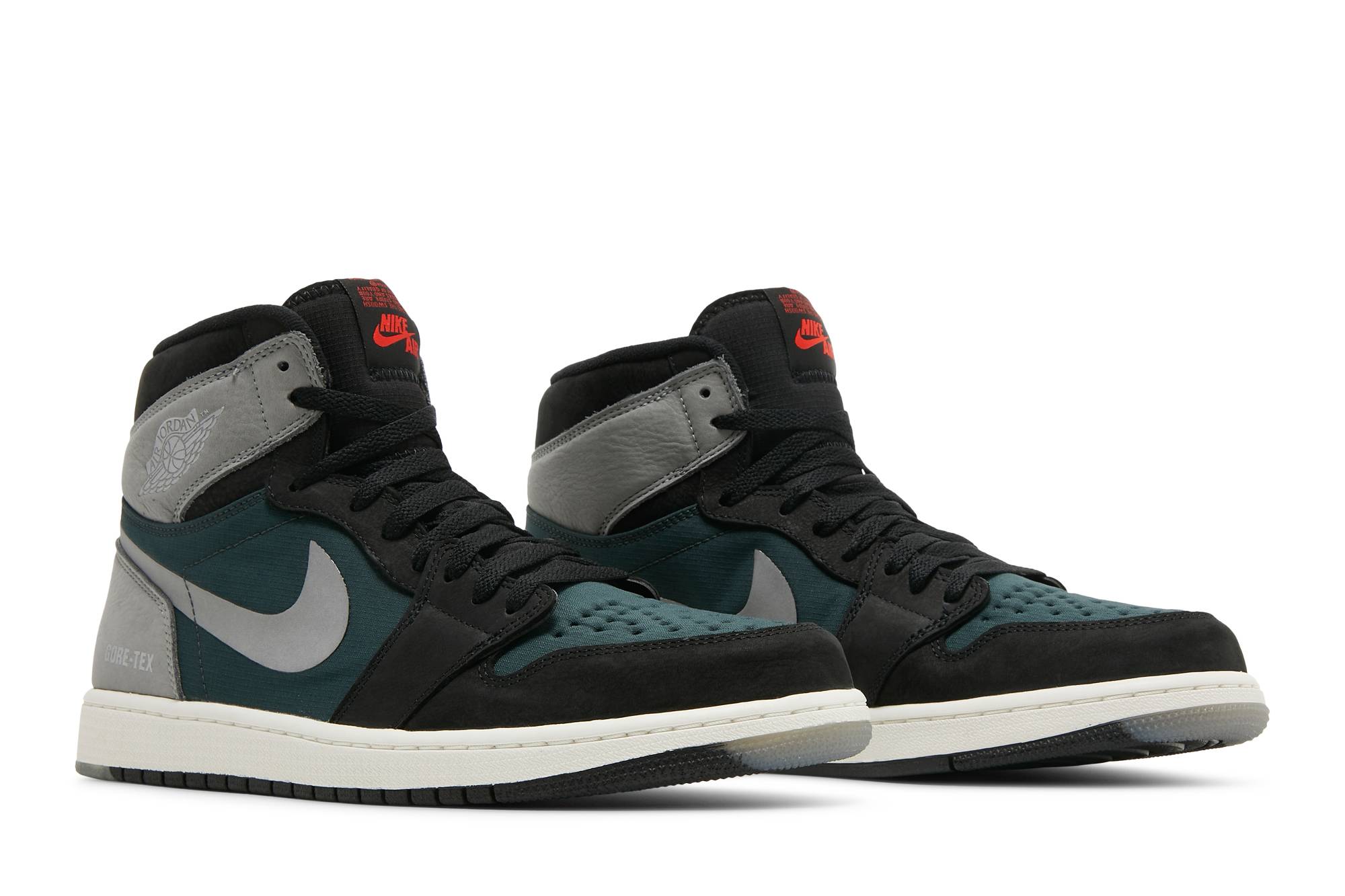 air jordan 1 high element gore tex black particle grey