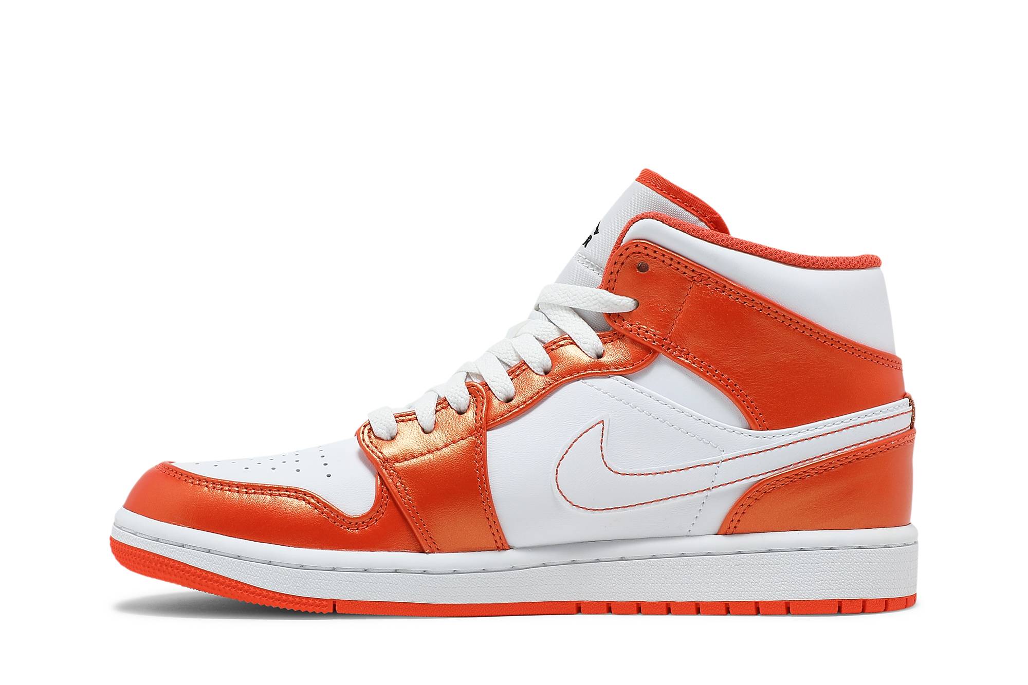 jordan aj1 mid orange