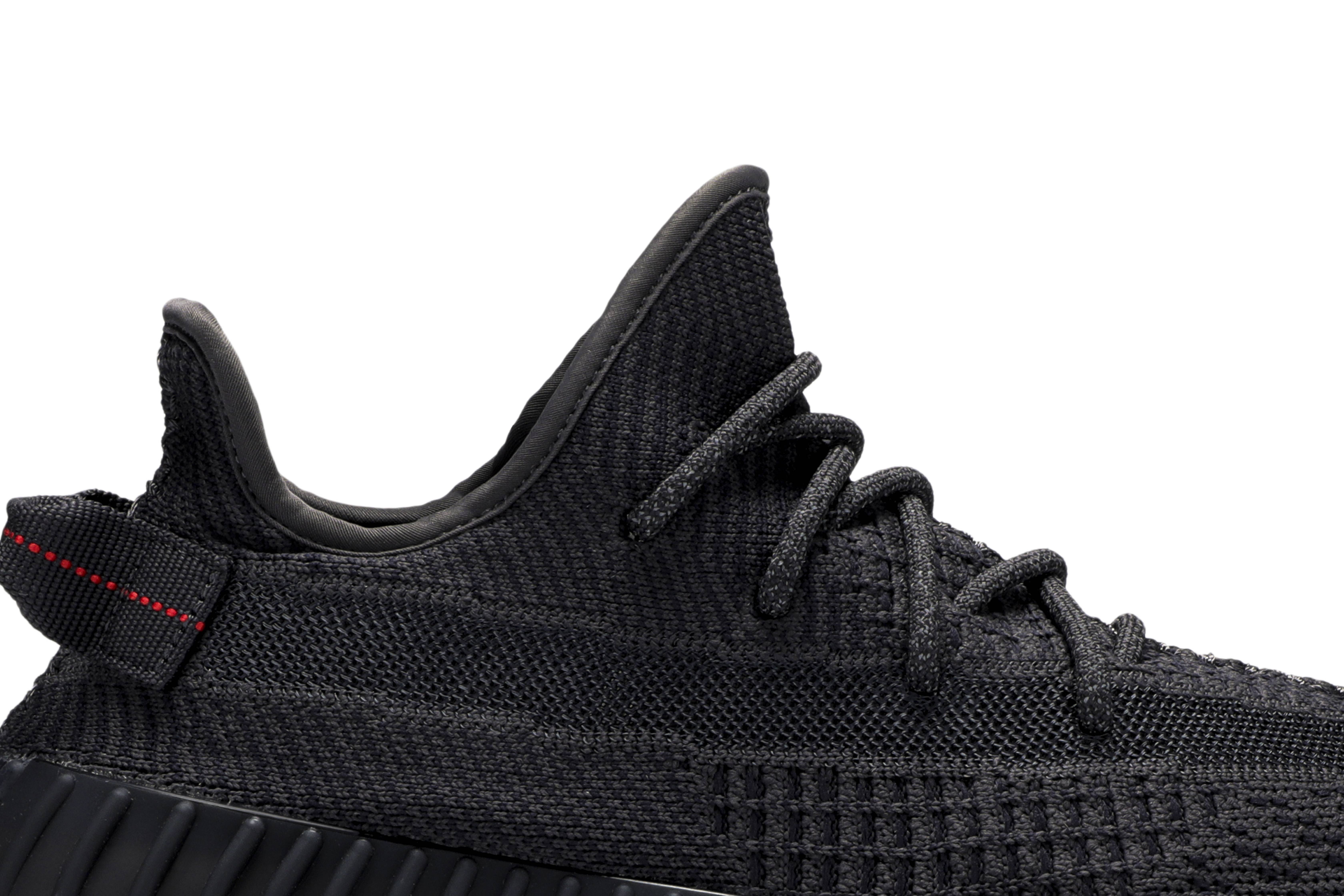 black on black yeezy 350