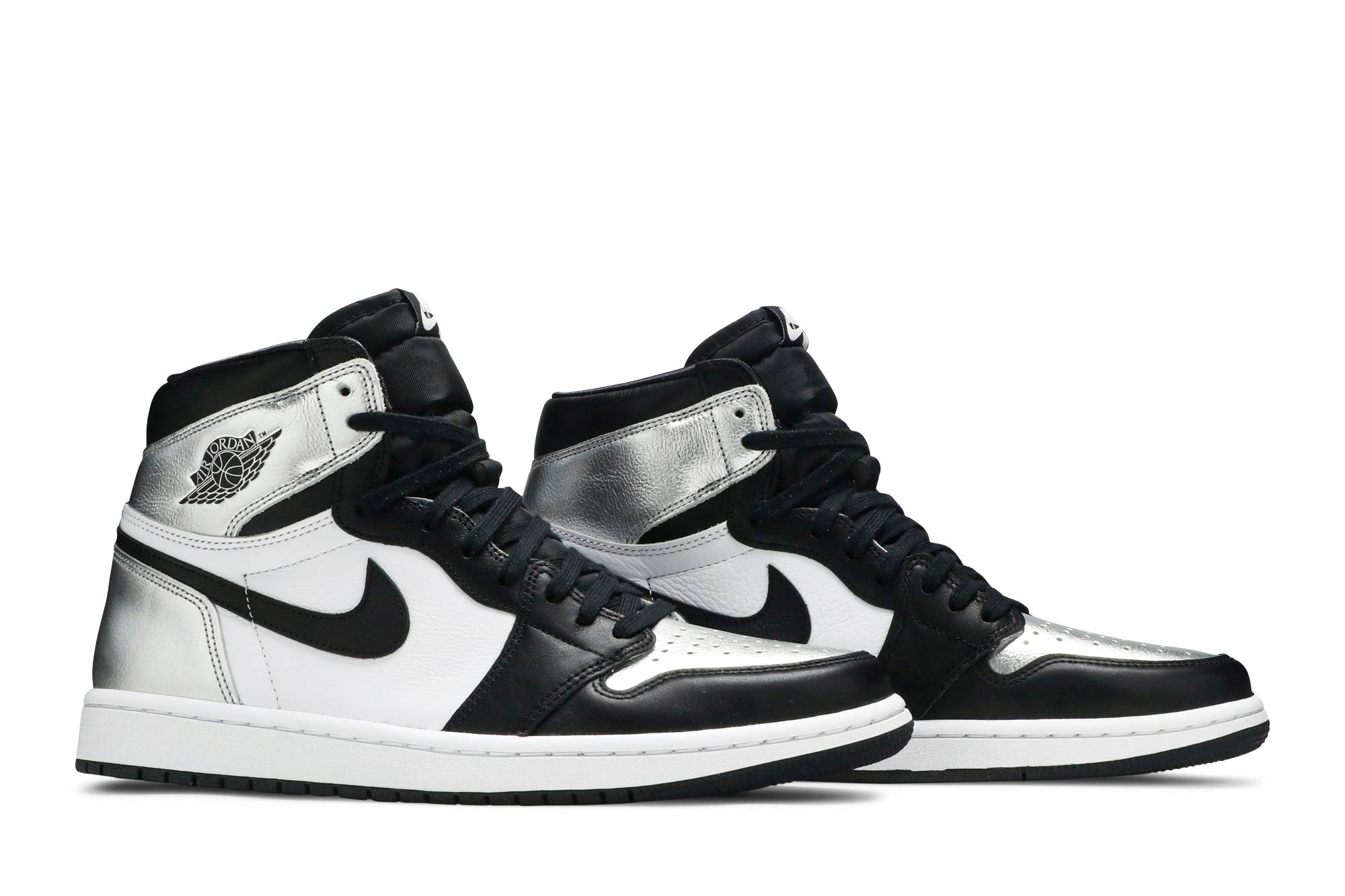 jordan retro 1 high silver toe