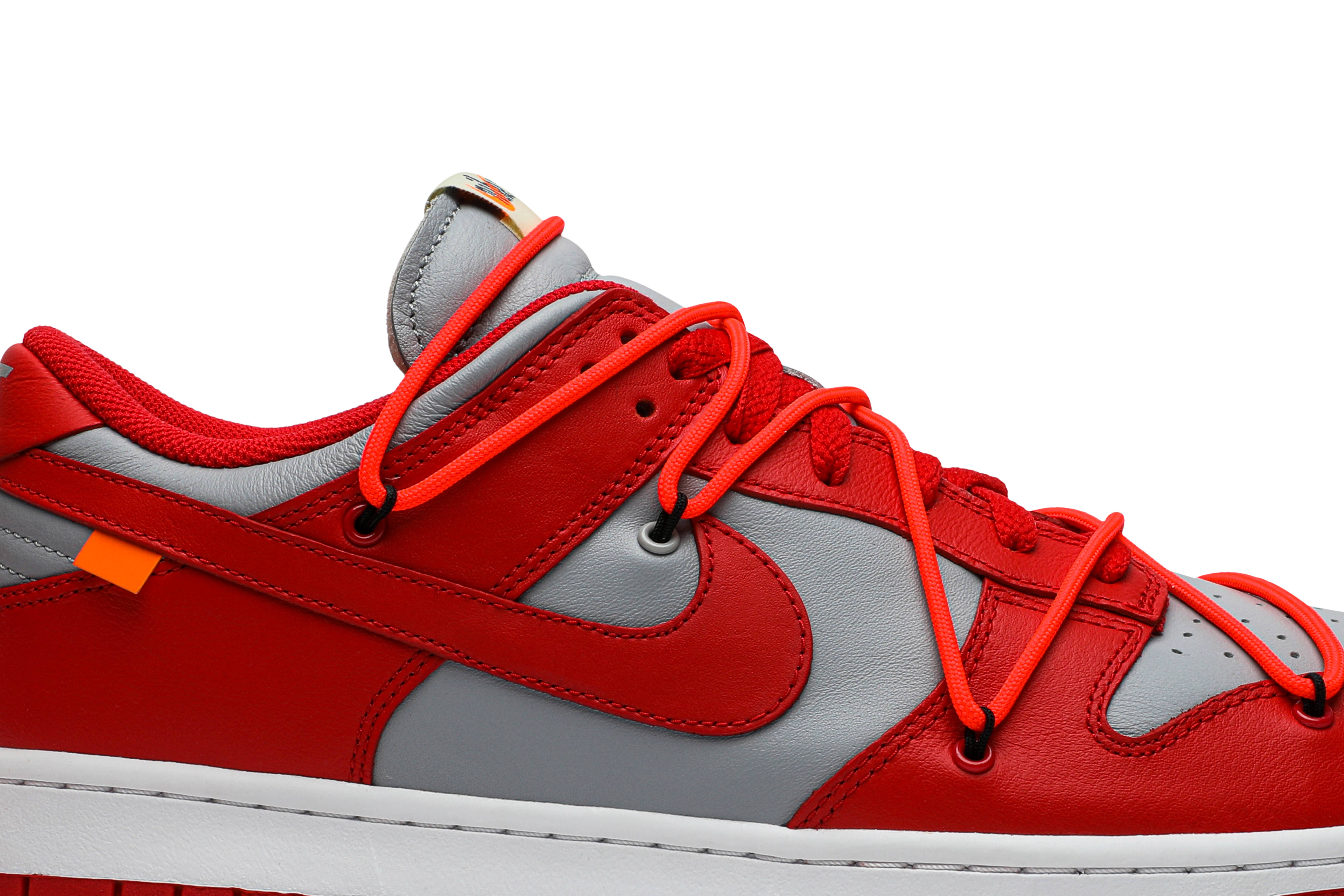 university red dunk low goat