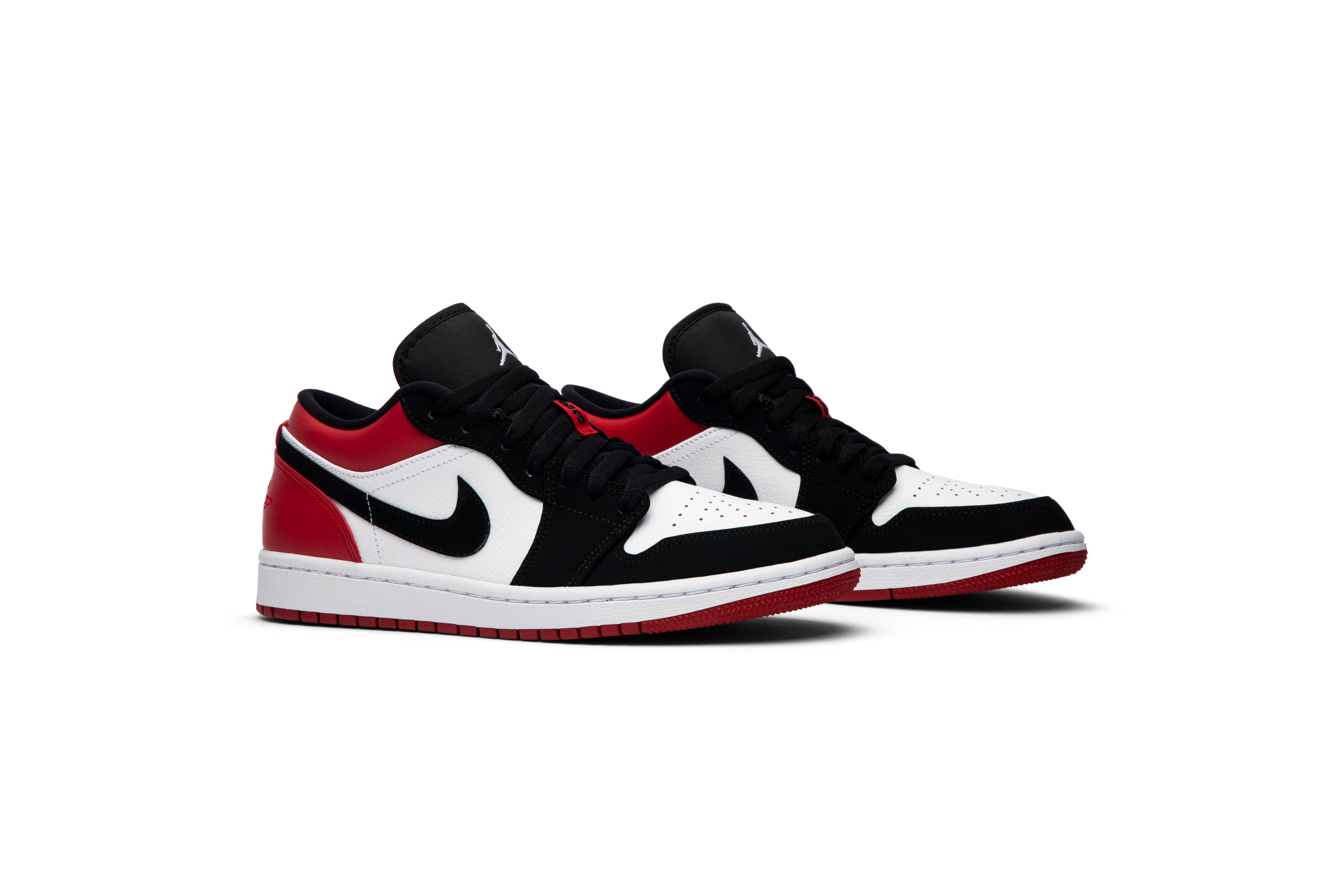 jordan 1 low black toe ph