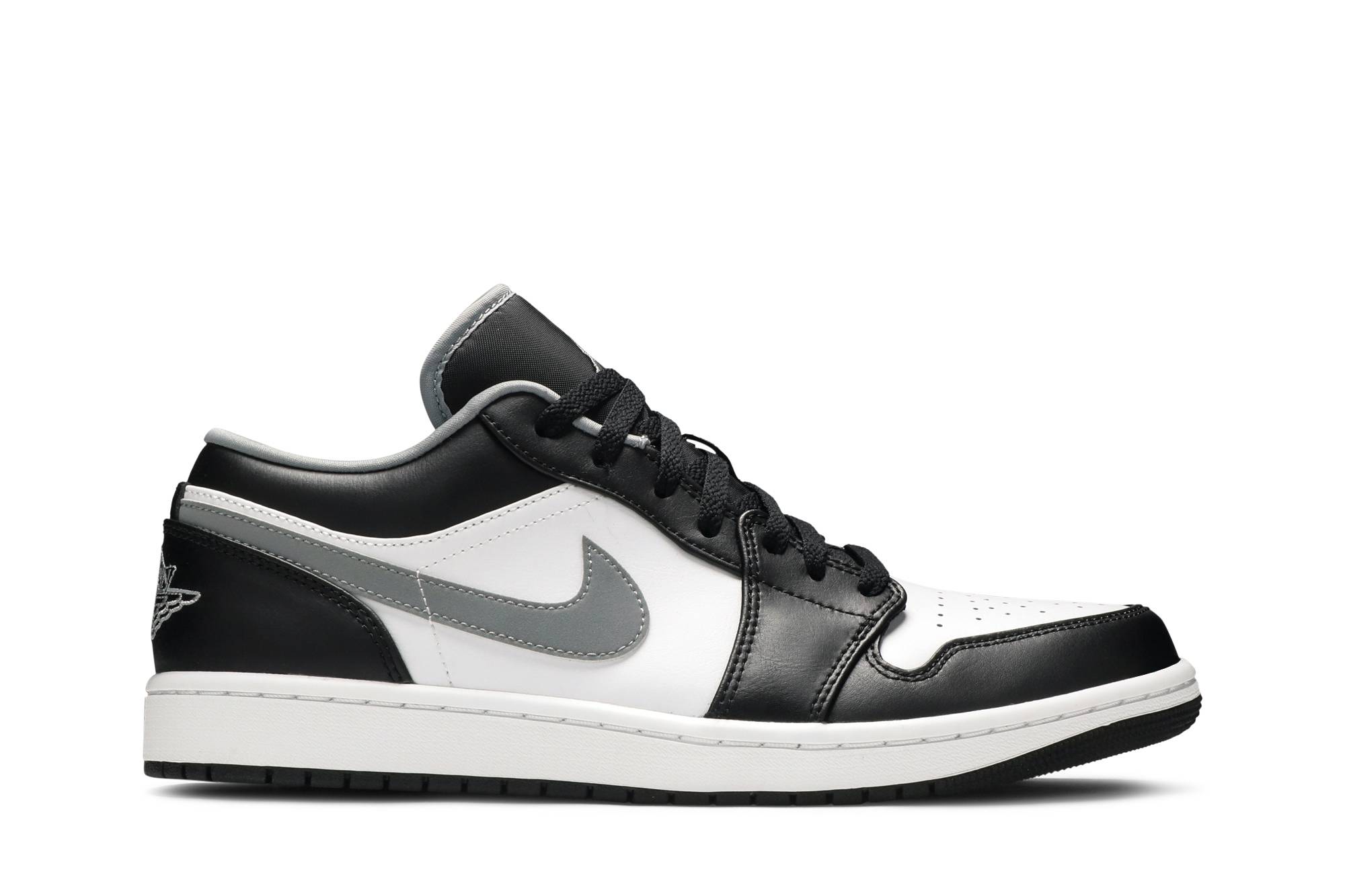 jordan 1 low black black grey