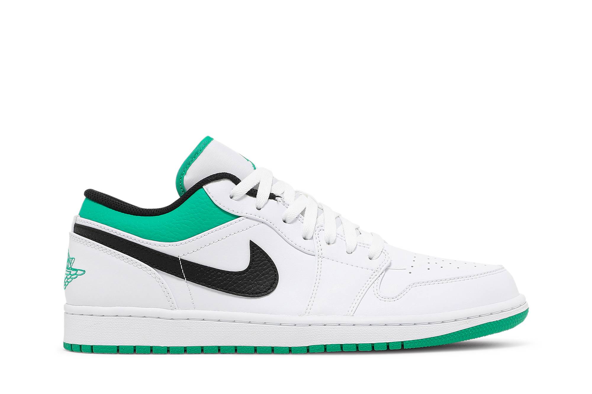 lucky green jordan 1 low