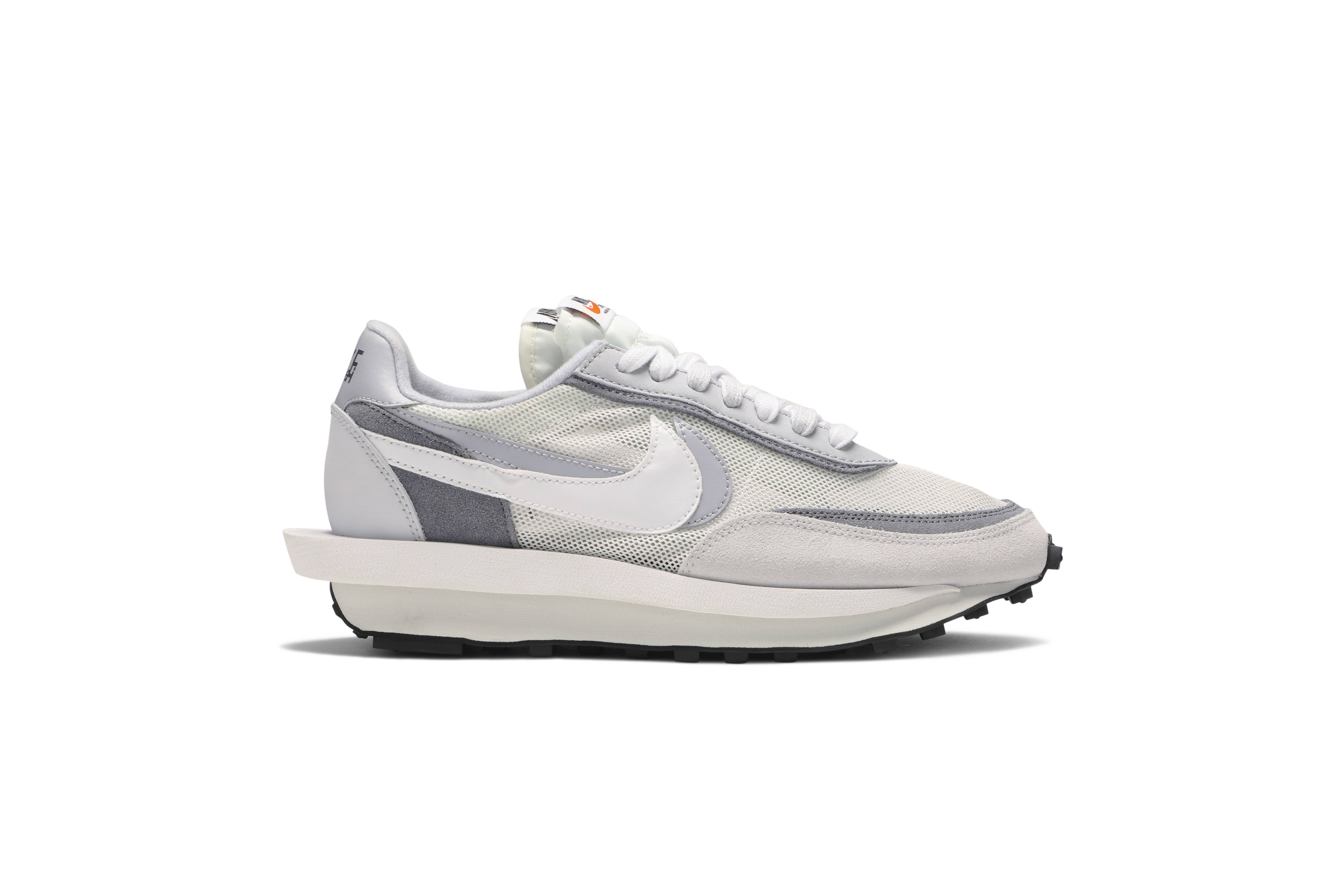 nike ldwaffle x sacai white