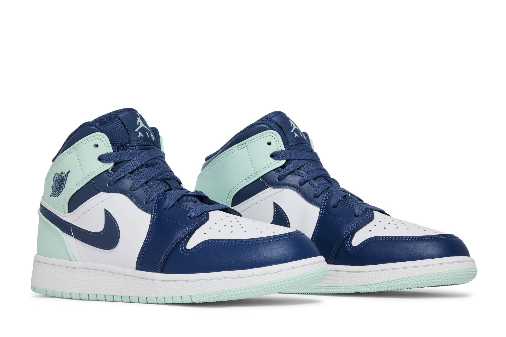 Air Jordan 1 Mid 'Blue Mint' (GS 