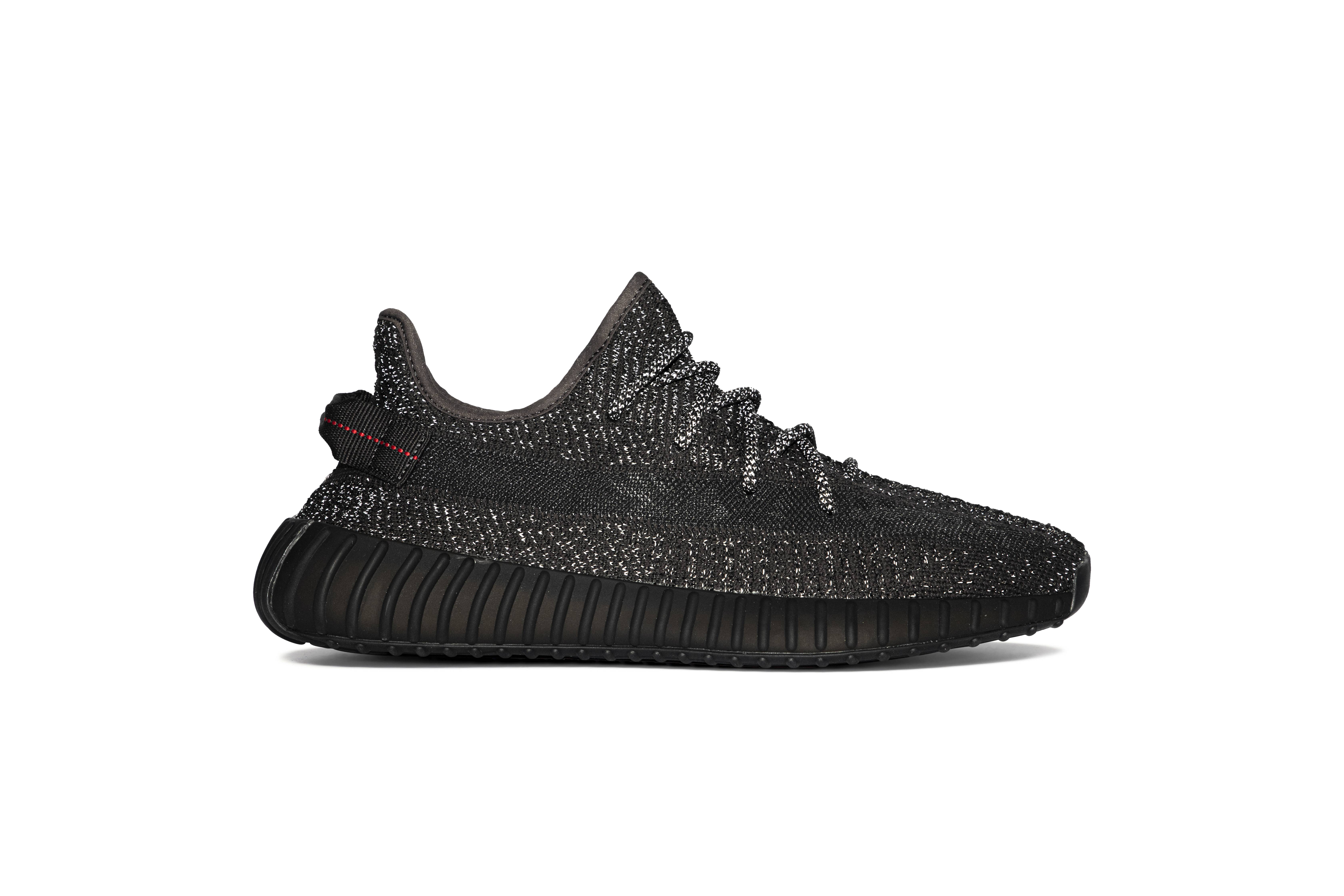 black on black yeezy 350