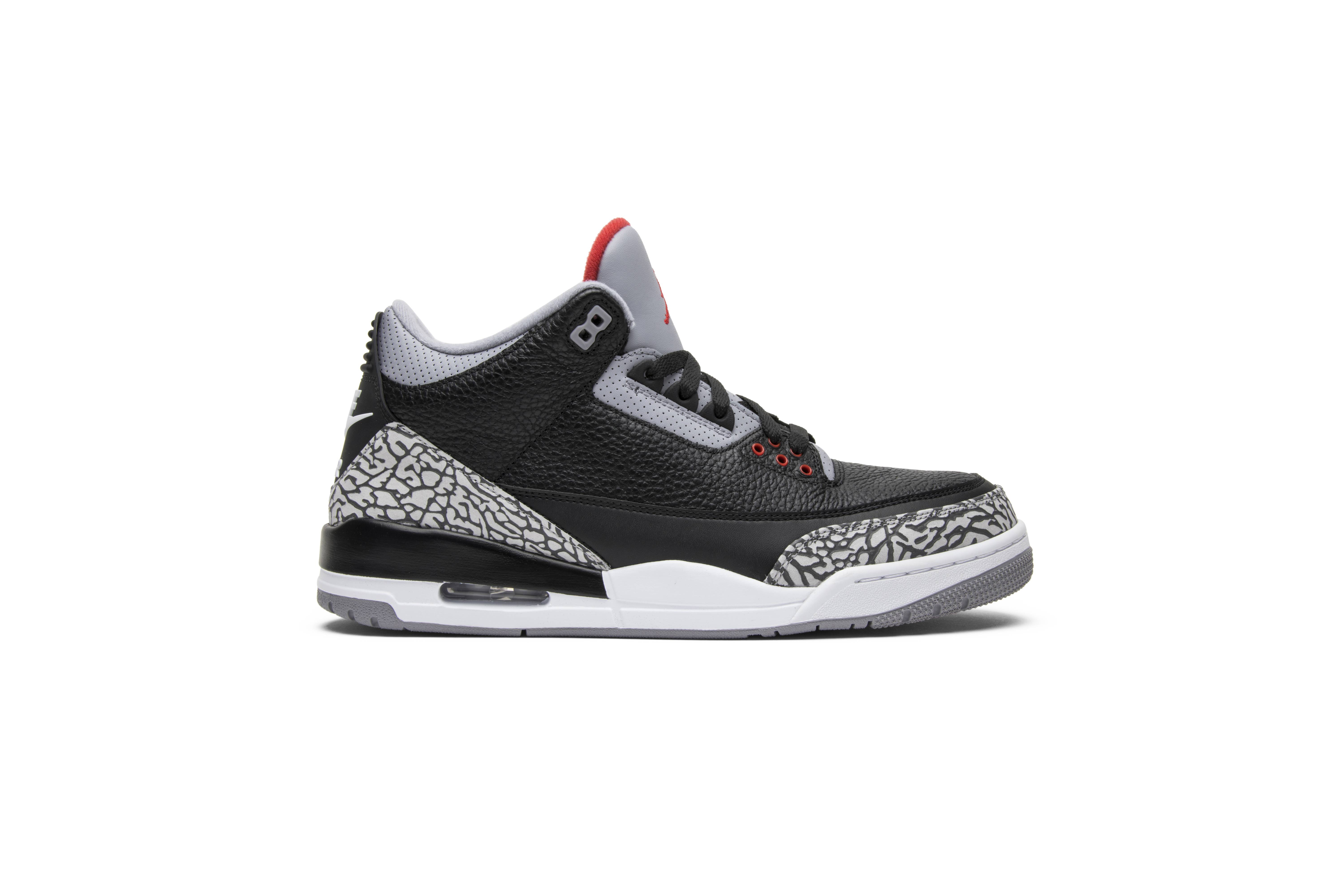 Air Jordan 3 Retro OG 'Black Cement' 2018 [also Worn By Jay Chou ...