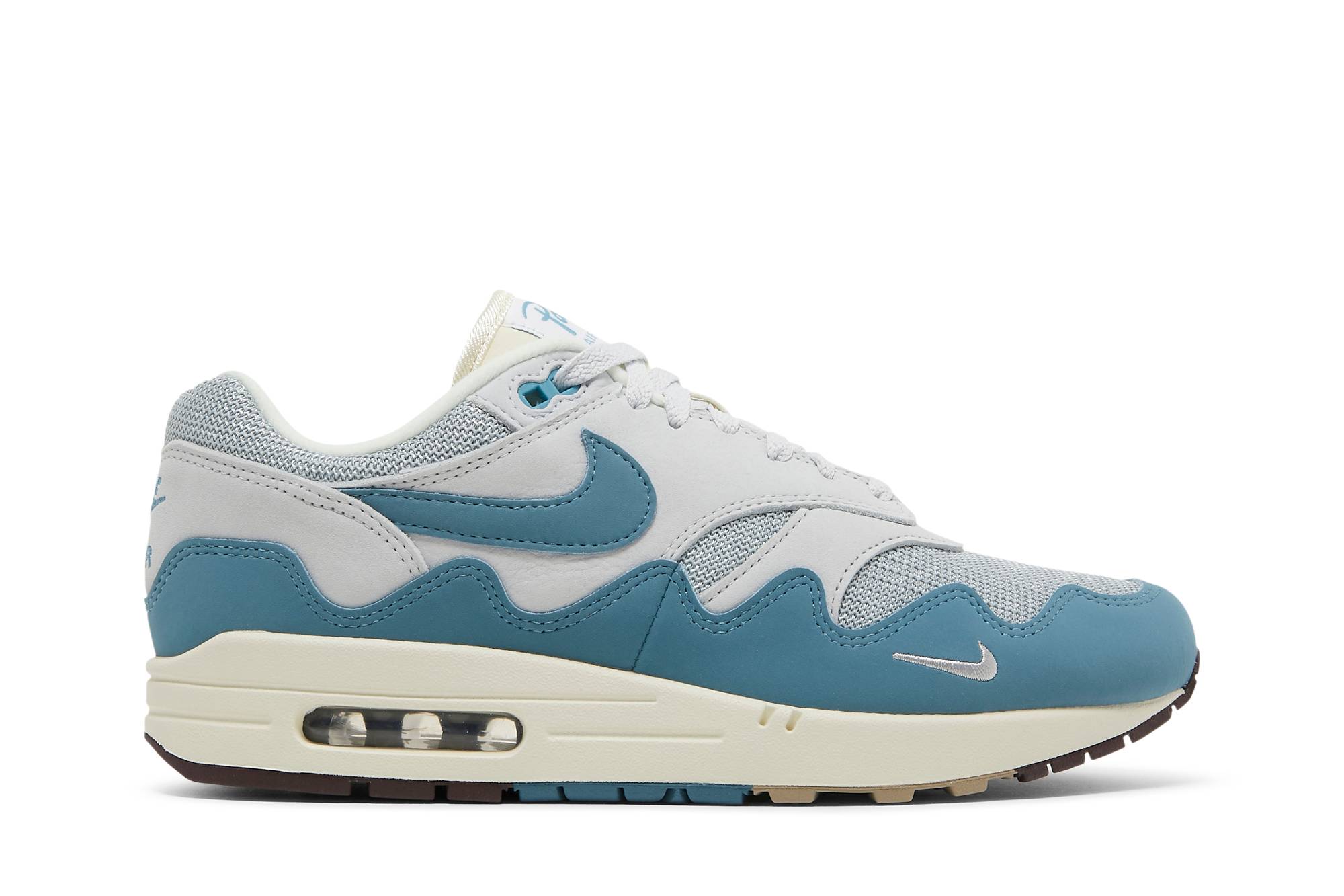 nike patta air max 1 noise aqua