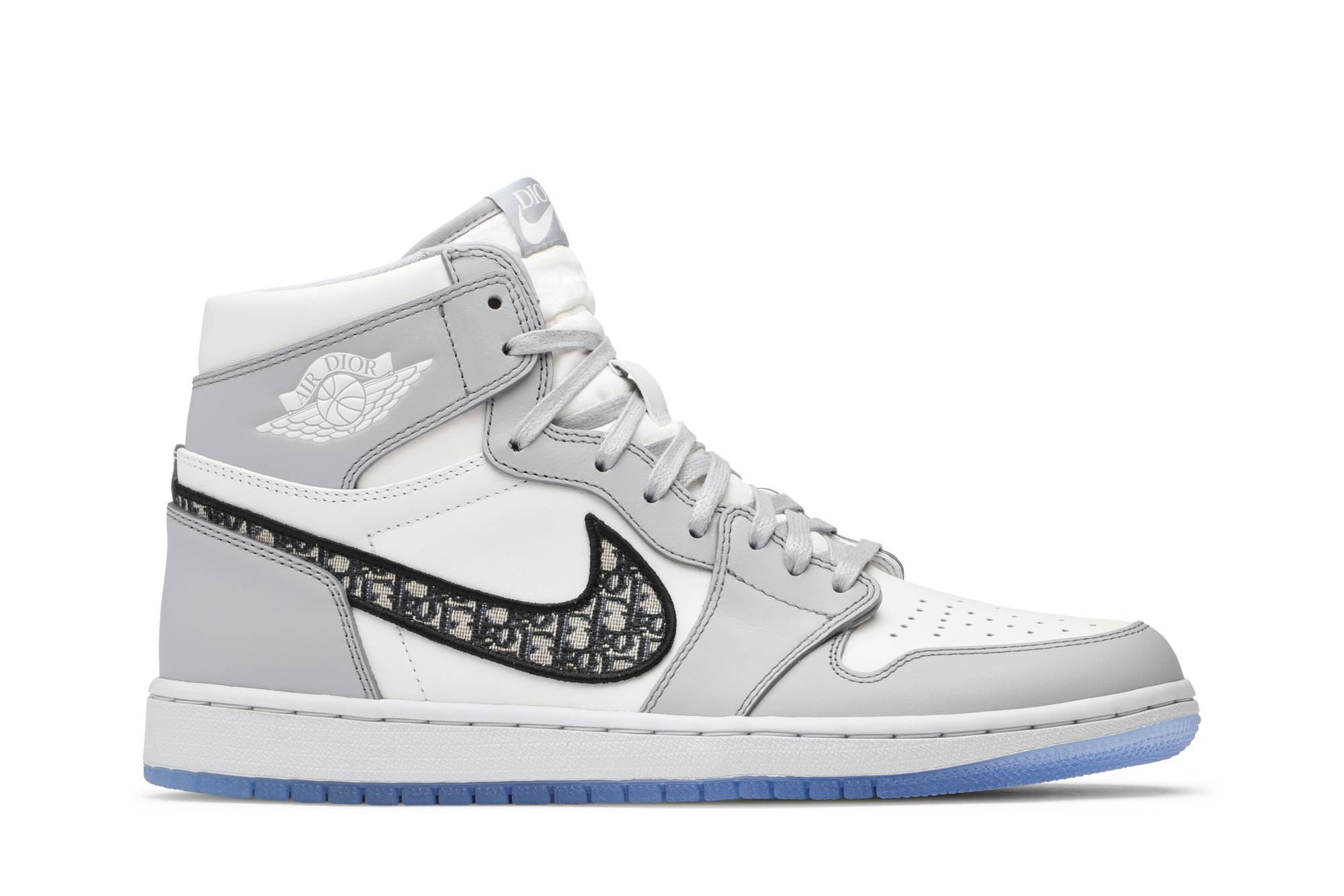 dior jordans grey