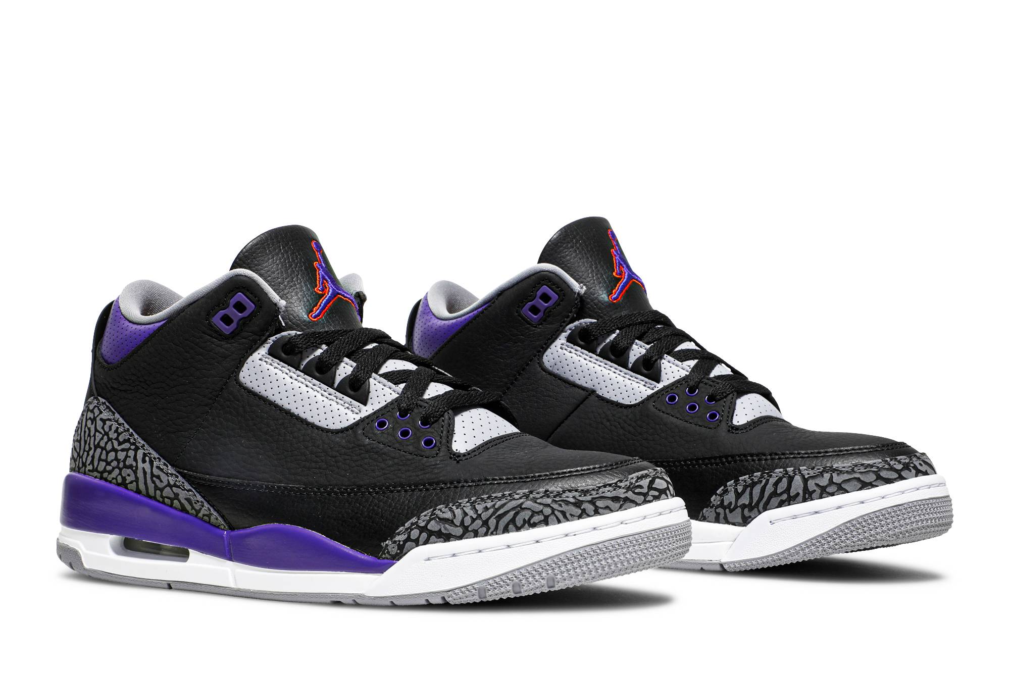 jordan 3 retro court purple