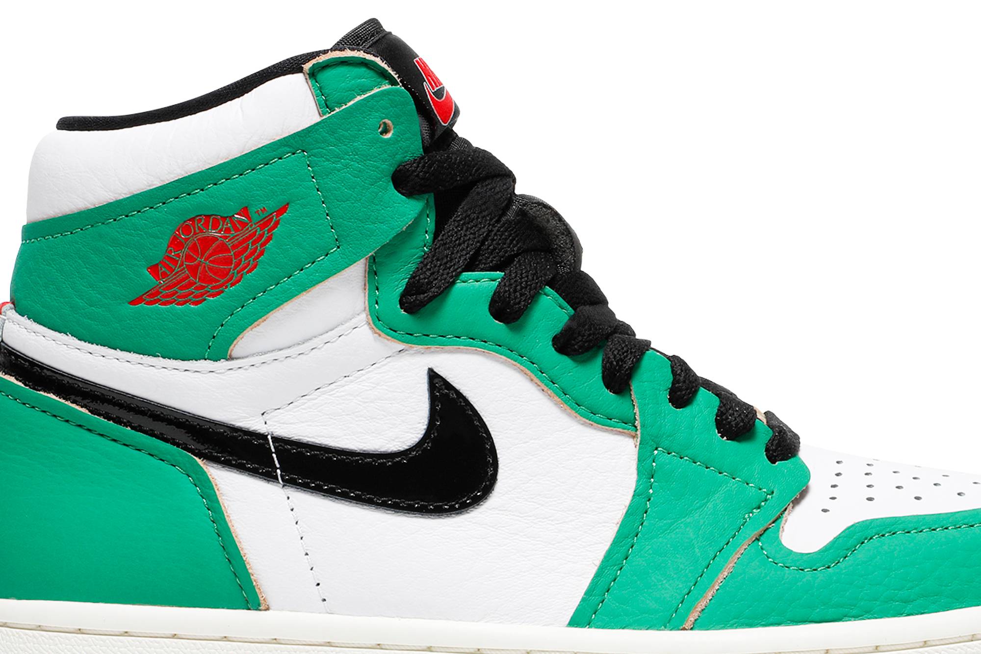 air jordan 1 mid lucky green