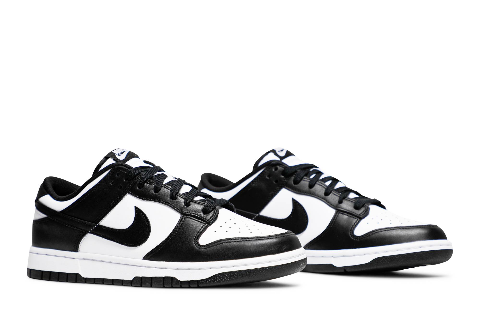 dunk low black blue white